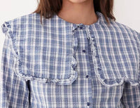 Ghospell - Ersa Check Blouse