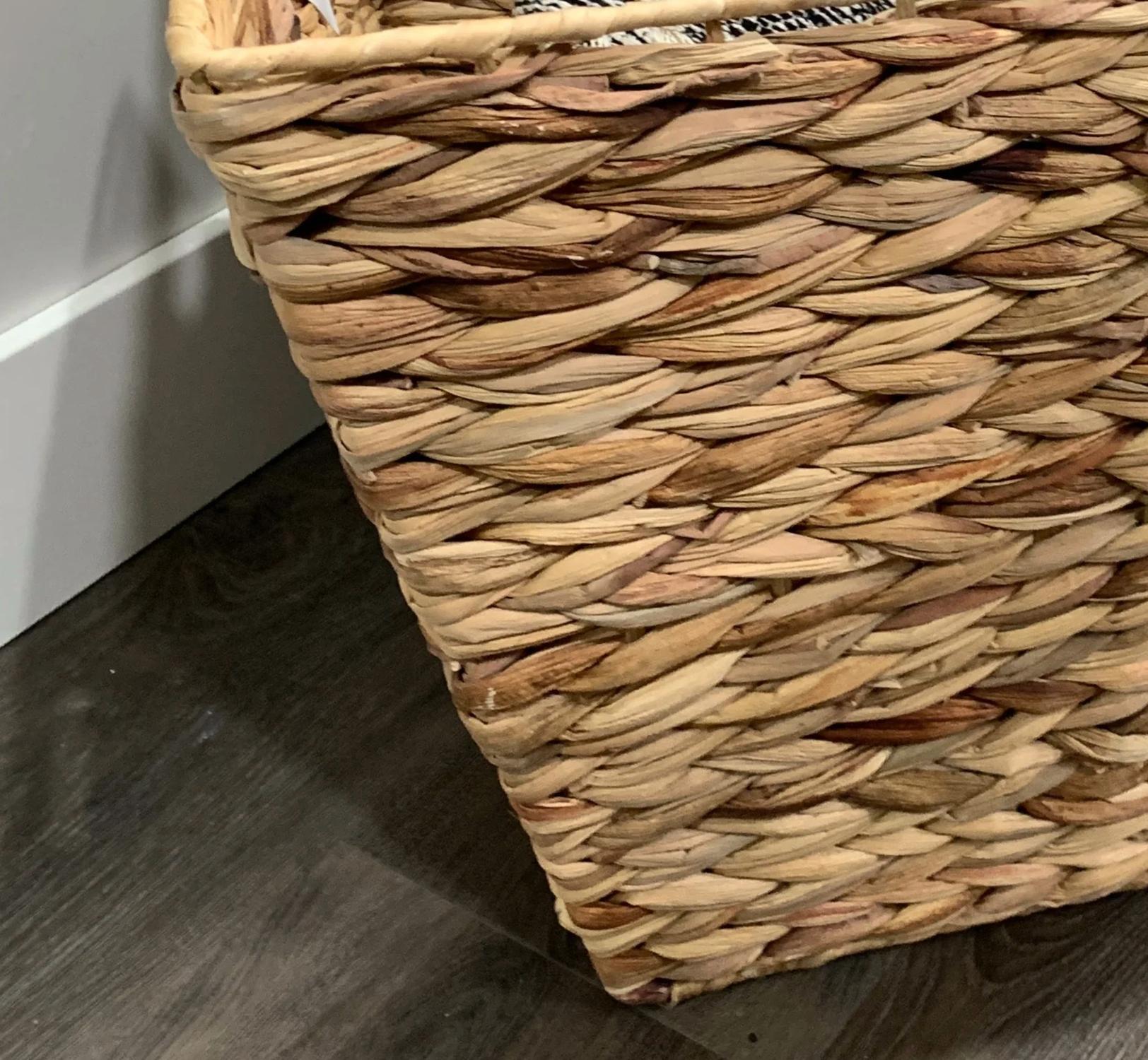 Giftcraft - Grass Handle Basket - accents - baskets - bins