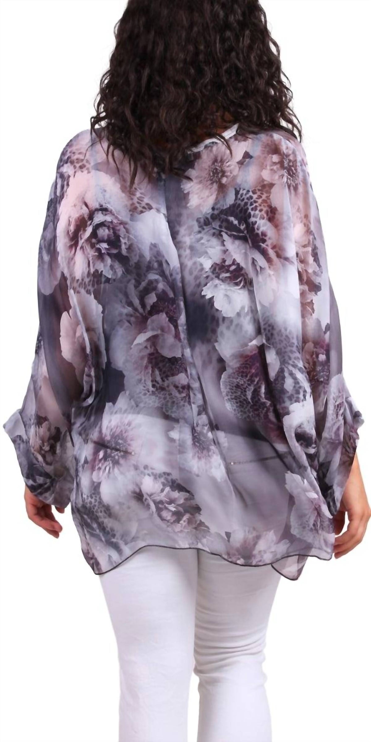Gigi Moda - Angelo Jungle Silk Blouse