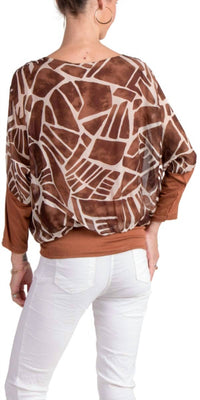 Gigi Moda - Cavoli Astratta Blouse