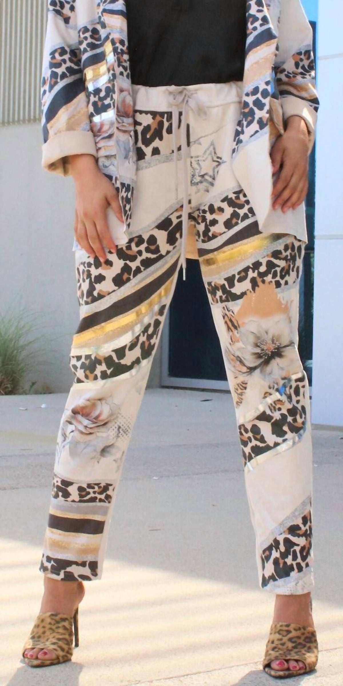 Gigi Moda - Figo Tie-Waist Pants