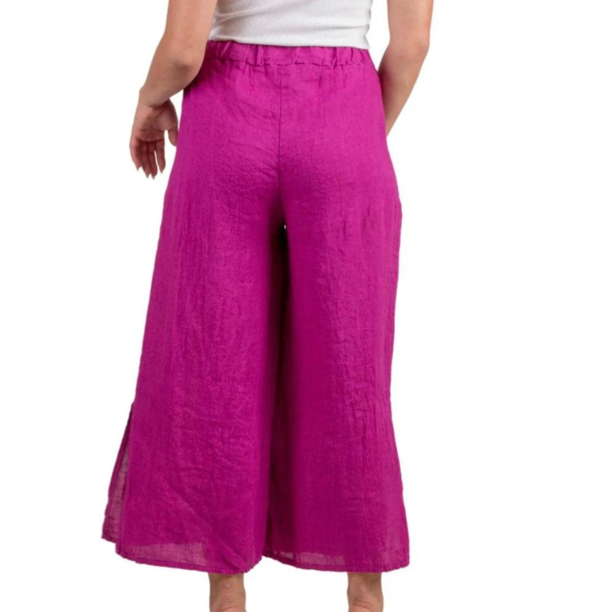 Gigi Moda - Flo Linen Capri Pants