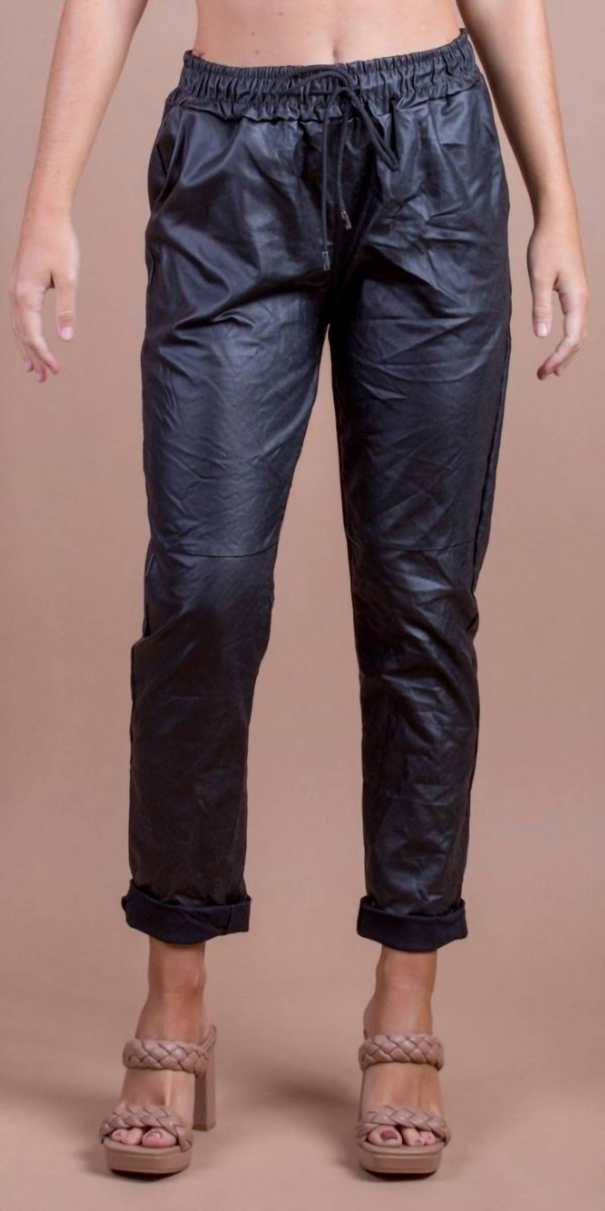 Gigi Moda - Gnocca Tie-Waist Pants