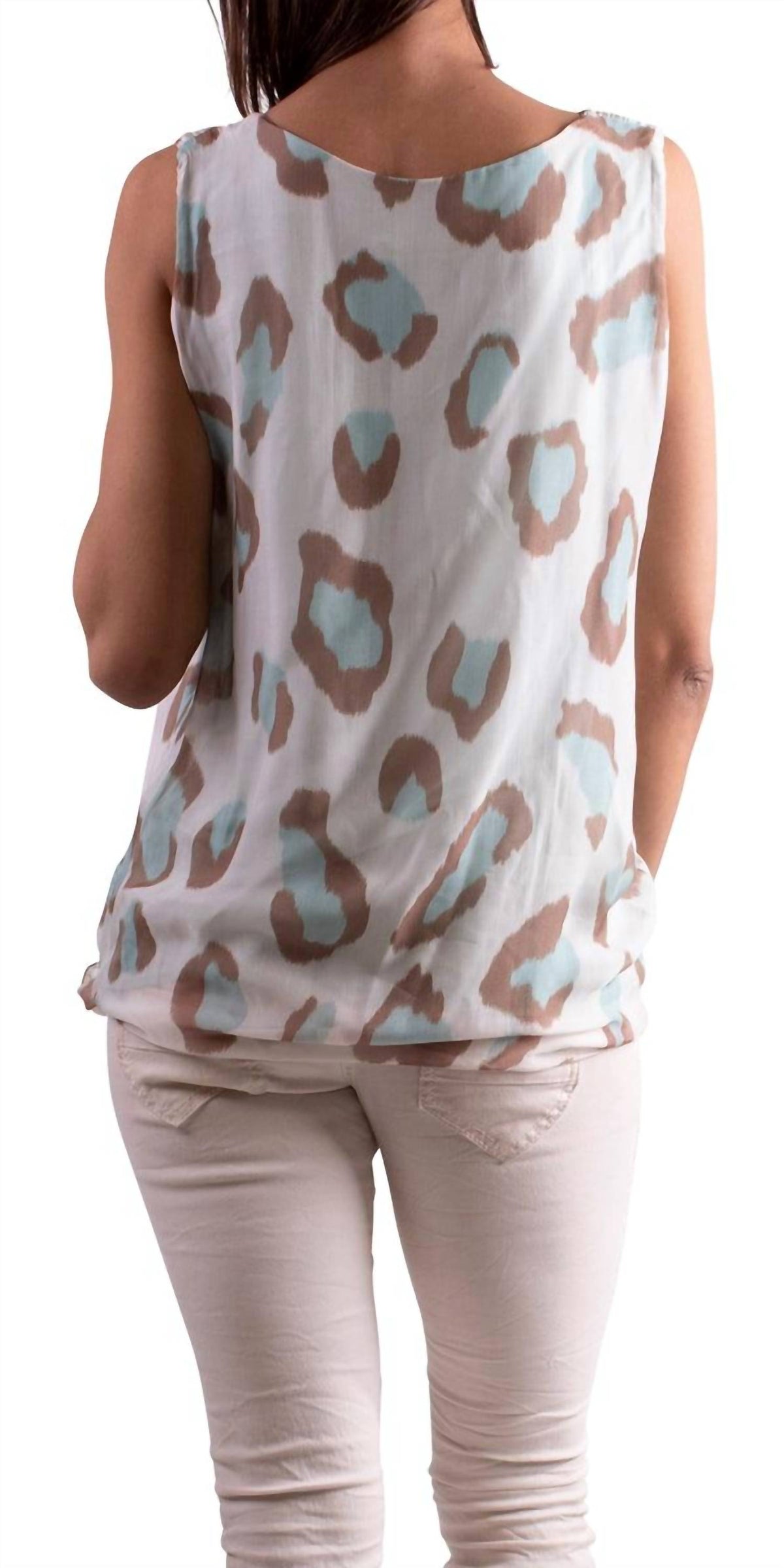 Gigi Moda - Isola Silk Tank Top