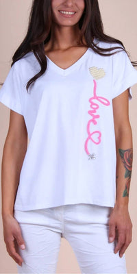 Gigi Moda - Love Cotton Tee