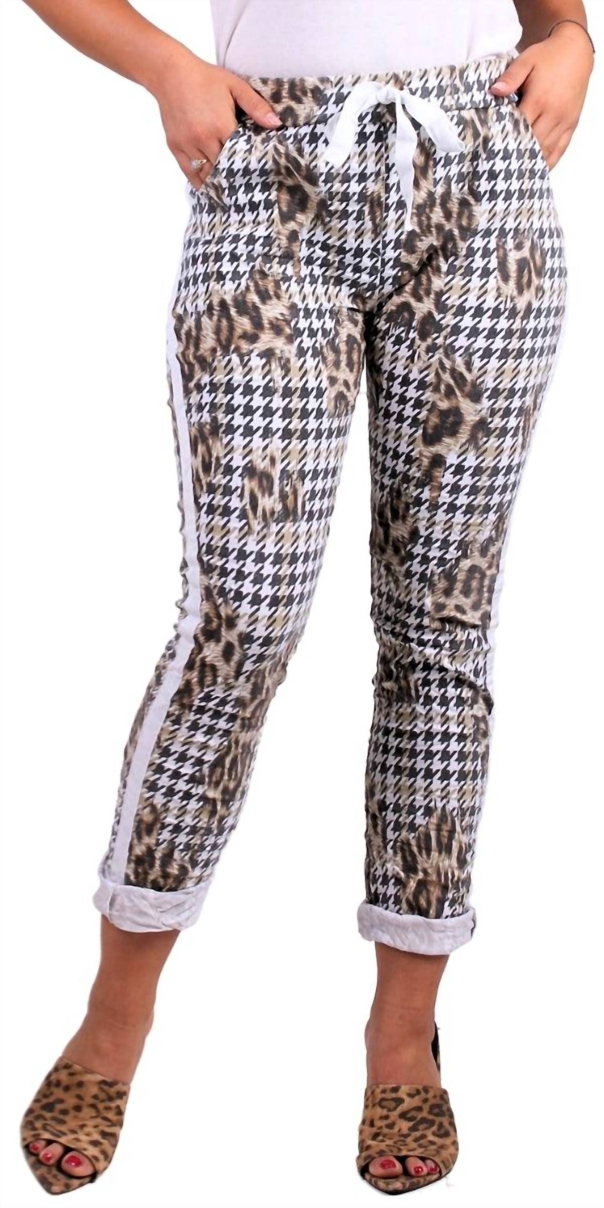 Gigi Moda - Poluma Houndstooth Pants