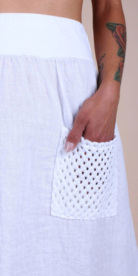 Gigi Moda - Primavera Linen Skirt