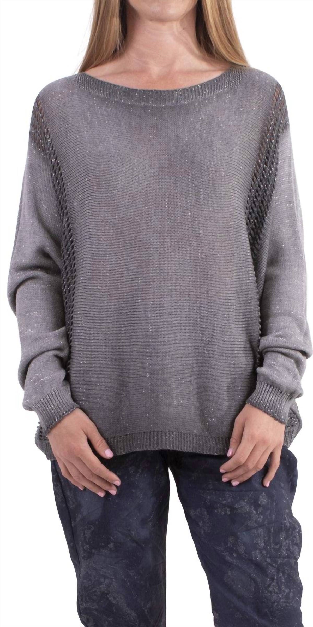 Gigi Moda - Vena Scoop Neck Sweater
