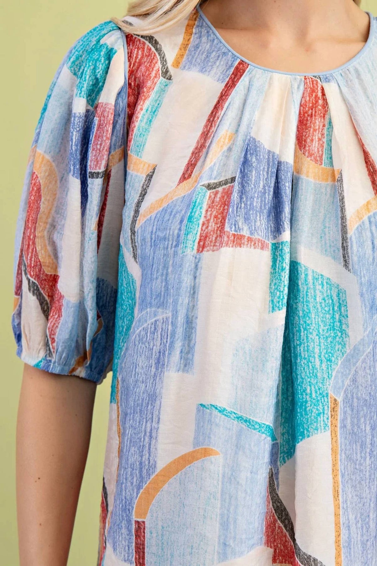 Gigio - Abstract Printed Top