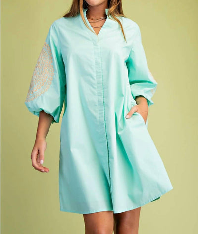 Gigio - Button-down Mini Shift Dress