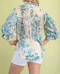 Gigio - Button Down Top Blouse