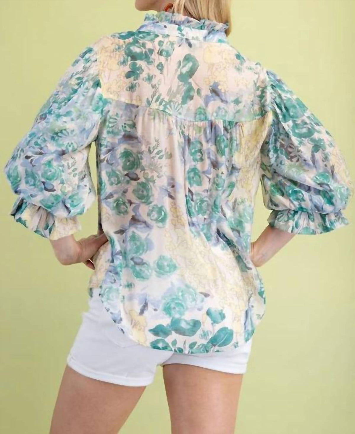 Gigio - Button Down Top Blouse