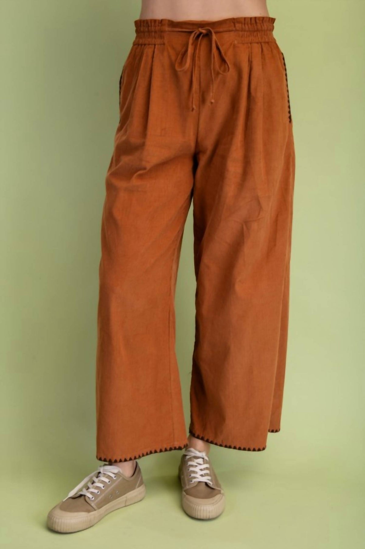 Gigio - Corduroy Relaxed Fit Pants