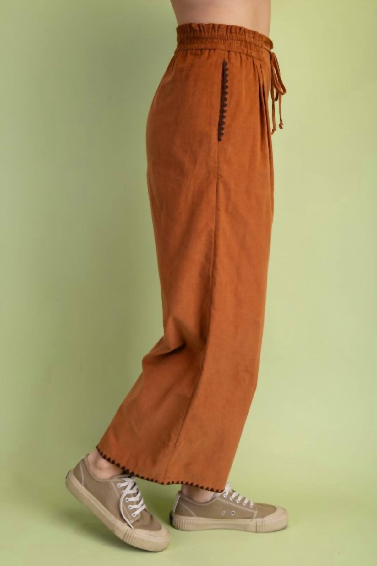Gigio - Corduroy Relaxed Fit Pants