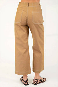Gigio - Cropped Wide Leg Pant
