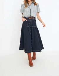 Gigio - Embroidered Gingham Button Down Shirt
