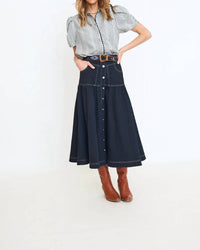 Gigio - Embroidered Gingham Button Down Shirt