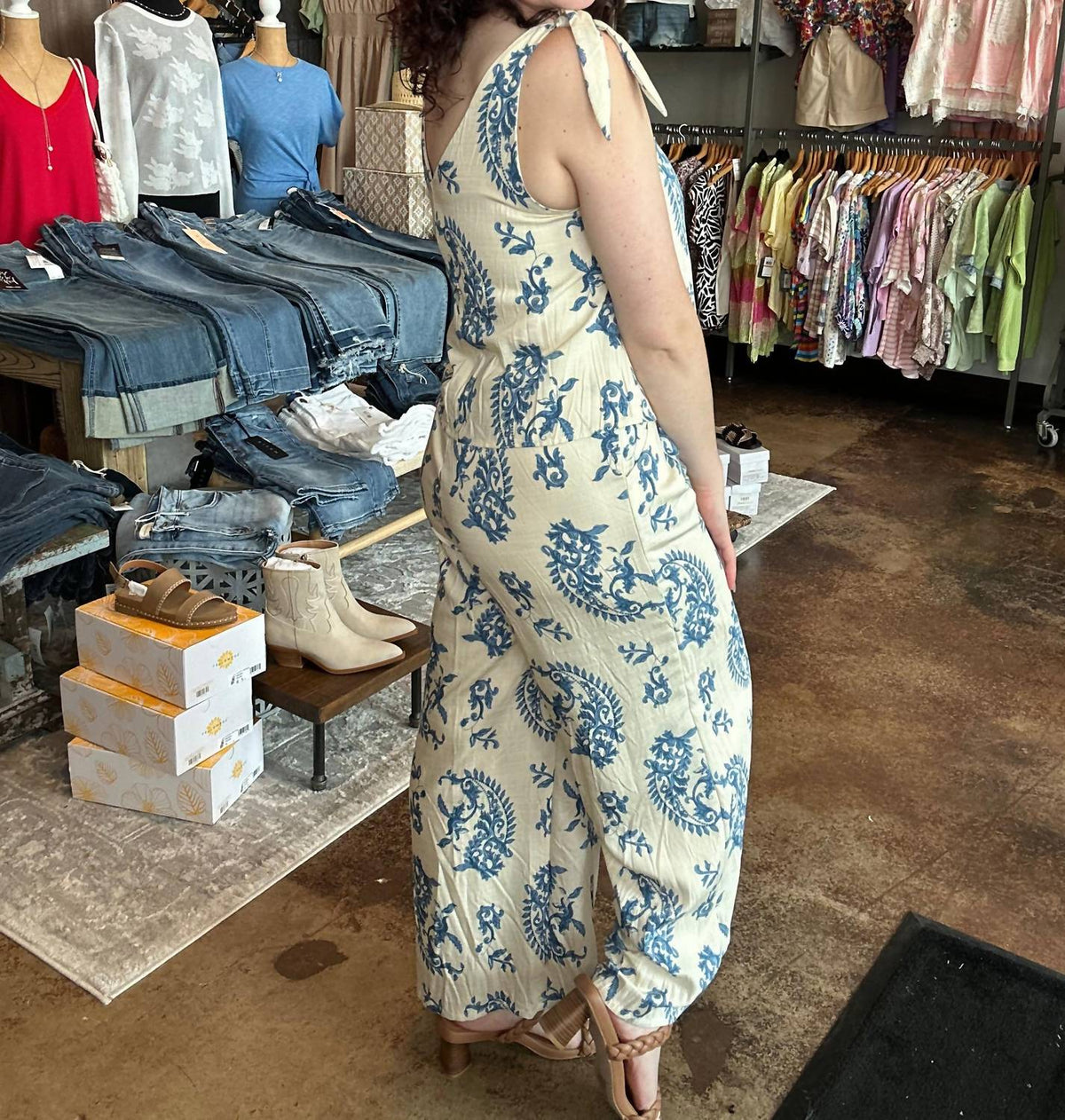Gigio - Floral Illusion Jumpsuit Set