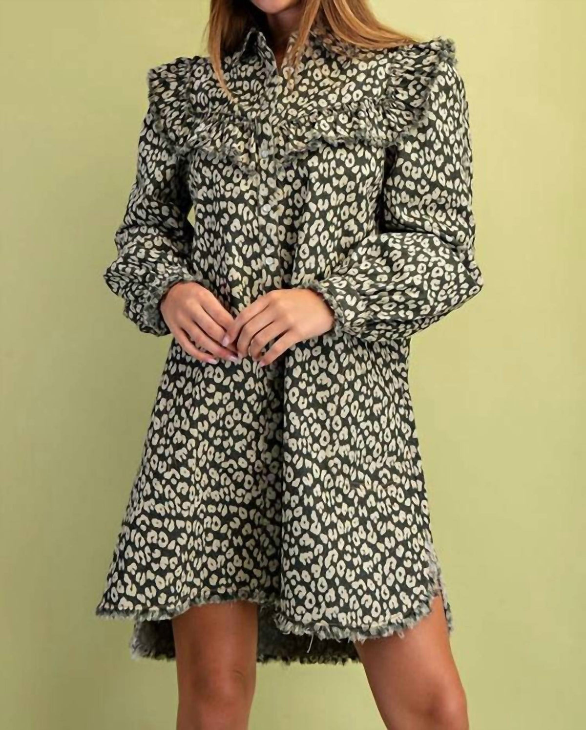 Gigio - Rustic Ruffle Dress