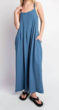 Gigio - Sleeveless Wide Leg Jumpsuit