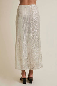 Gilli - Christine Sequin Maxi Skirt
