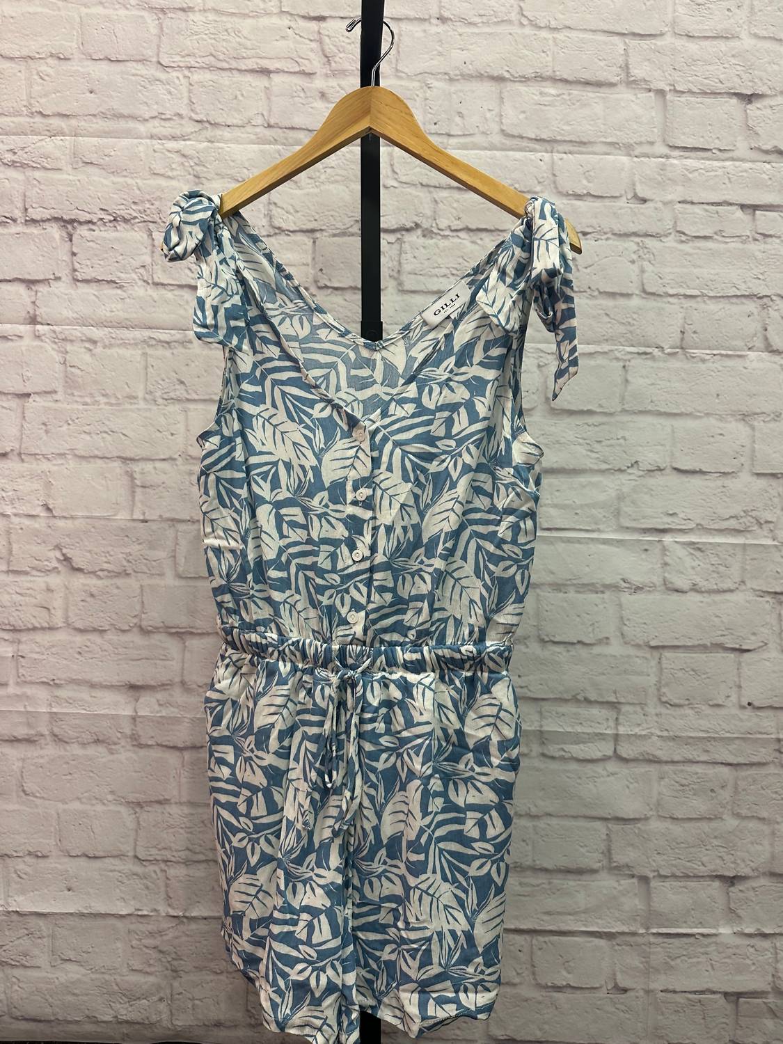 Gilli - Floral Tie Shoulder Romper