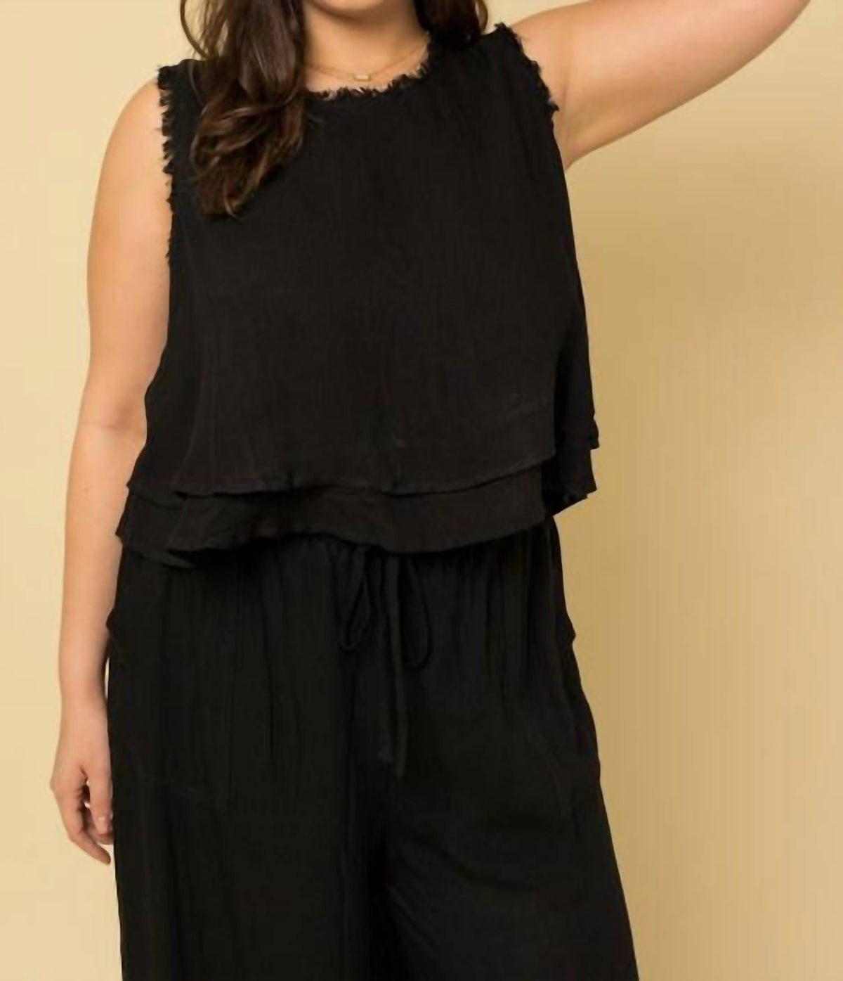 Fringe Rayon Top