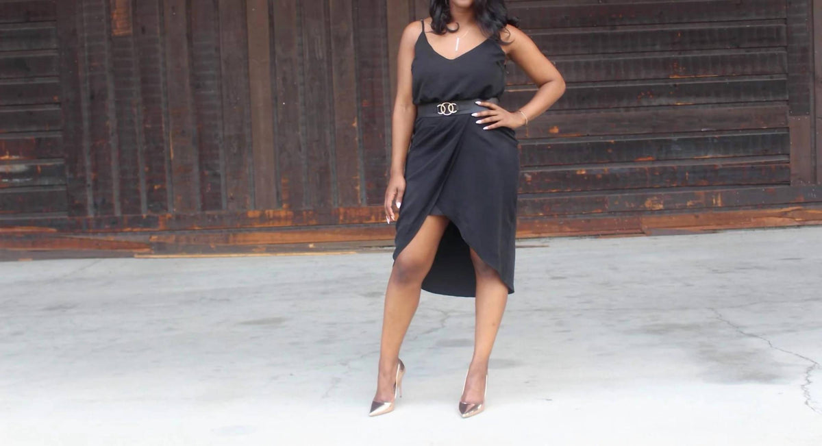 Gilli - Jacqueline Wrap Hem Dress