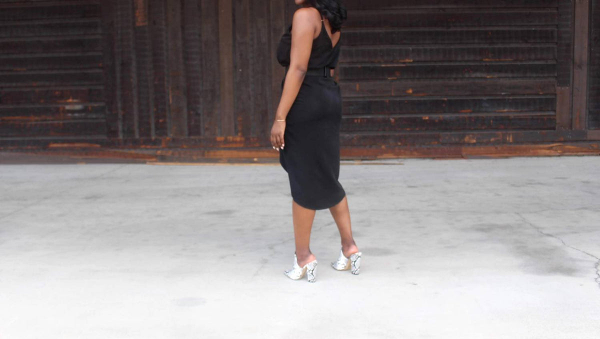 Gilli - Jacqueline Wrap Hem Dress