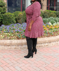 Gilli - Marley Faux Wrap Dress - Plus