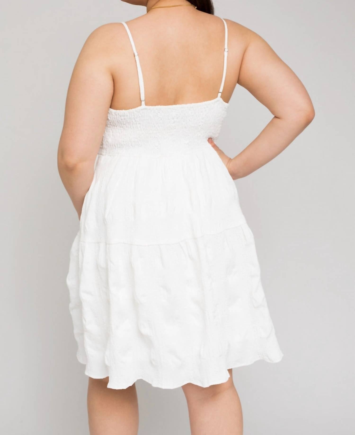 Gilli - Plus Back Smocking Dress - clothing - collection:Graddresses(Auto) - dresses