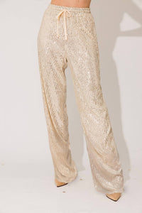 Gilli - Sequins Straight Leg Pants
