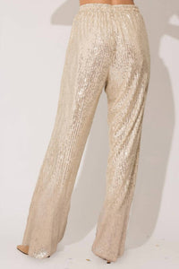 Gilli - Sequins Straight Leg Pants