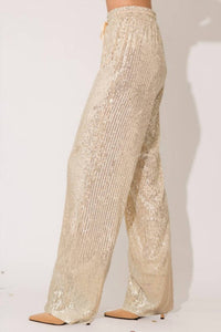 Gilli - Sequins Straight Leg Pants