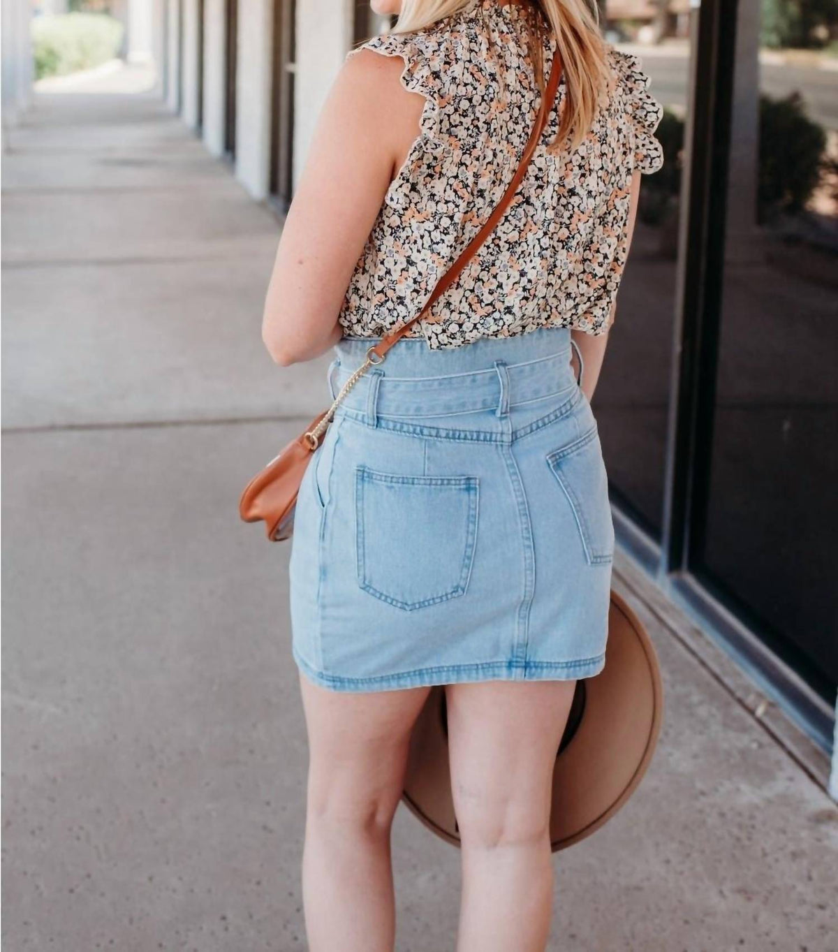 Gilli - Tie Belt Skirt