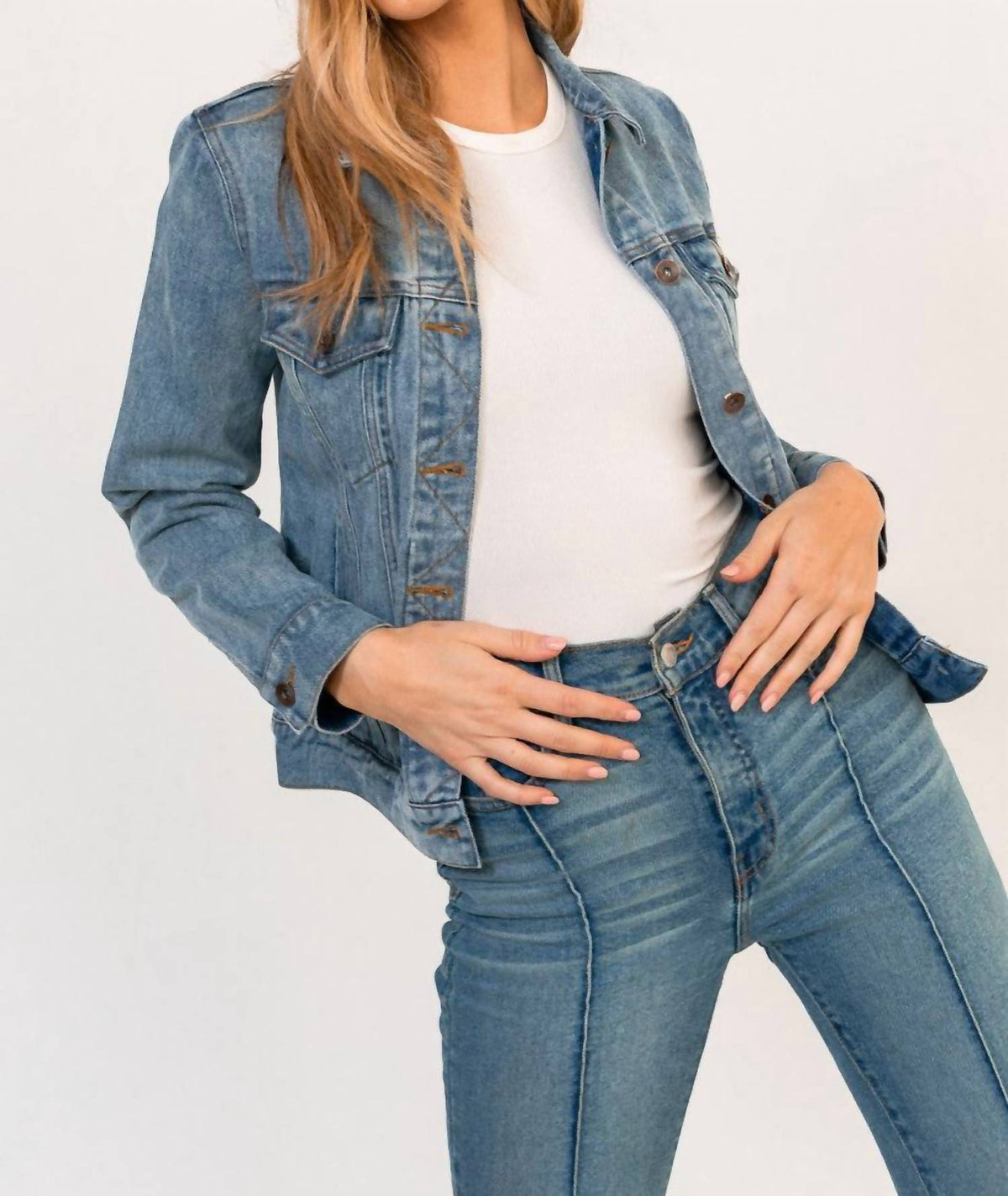 Gilli - Washed Denim Jacket