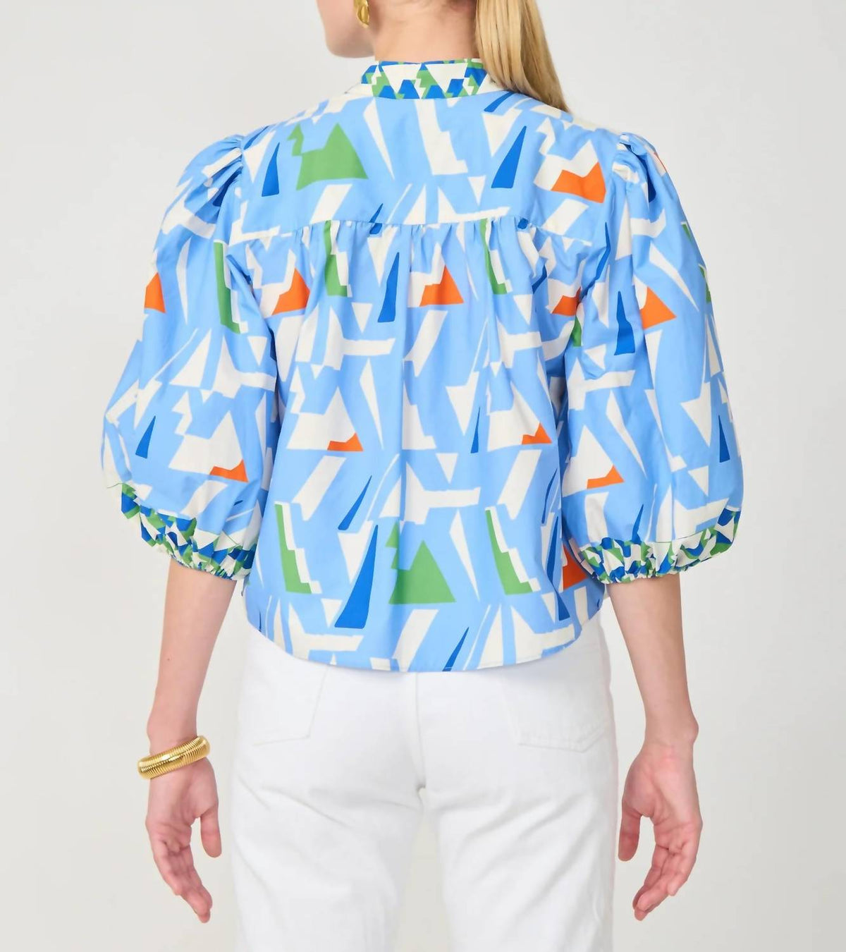Gilner Farrar - Bethany Split Neck Blouse