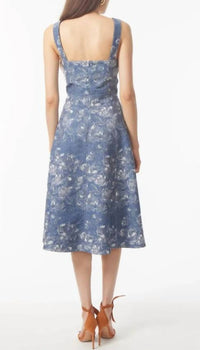 Gilner Farrar - PAOLA DRESS - blue - clothing - dresses