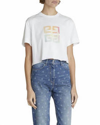 Givenchy - 4G Peace Logo Crop Top