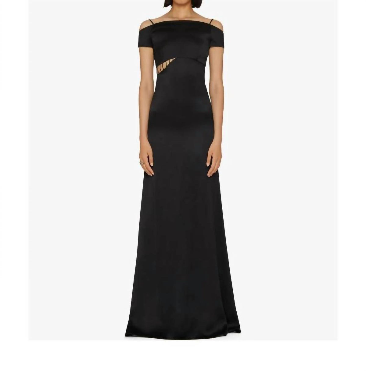 Givenchy - Cold Shoulder Cutout Gown