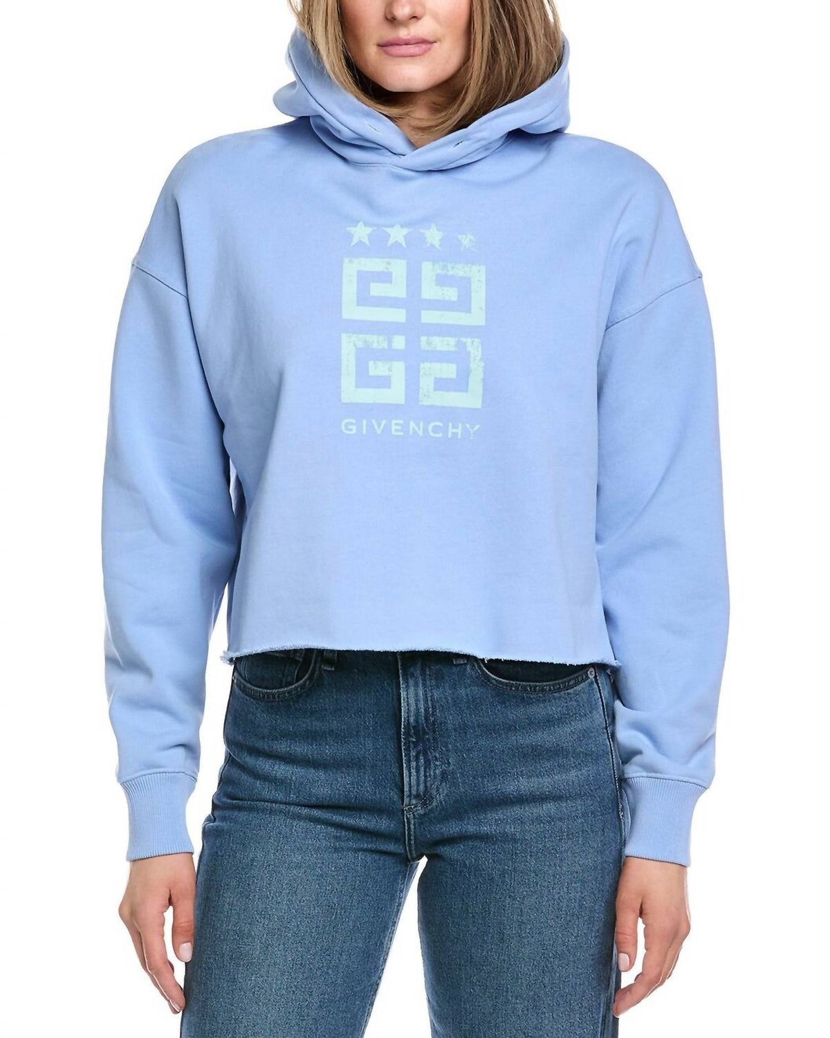 Givenchy - Cropped 4G Hoodie