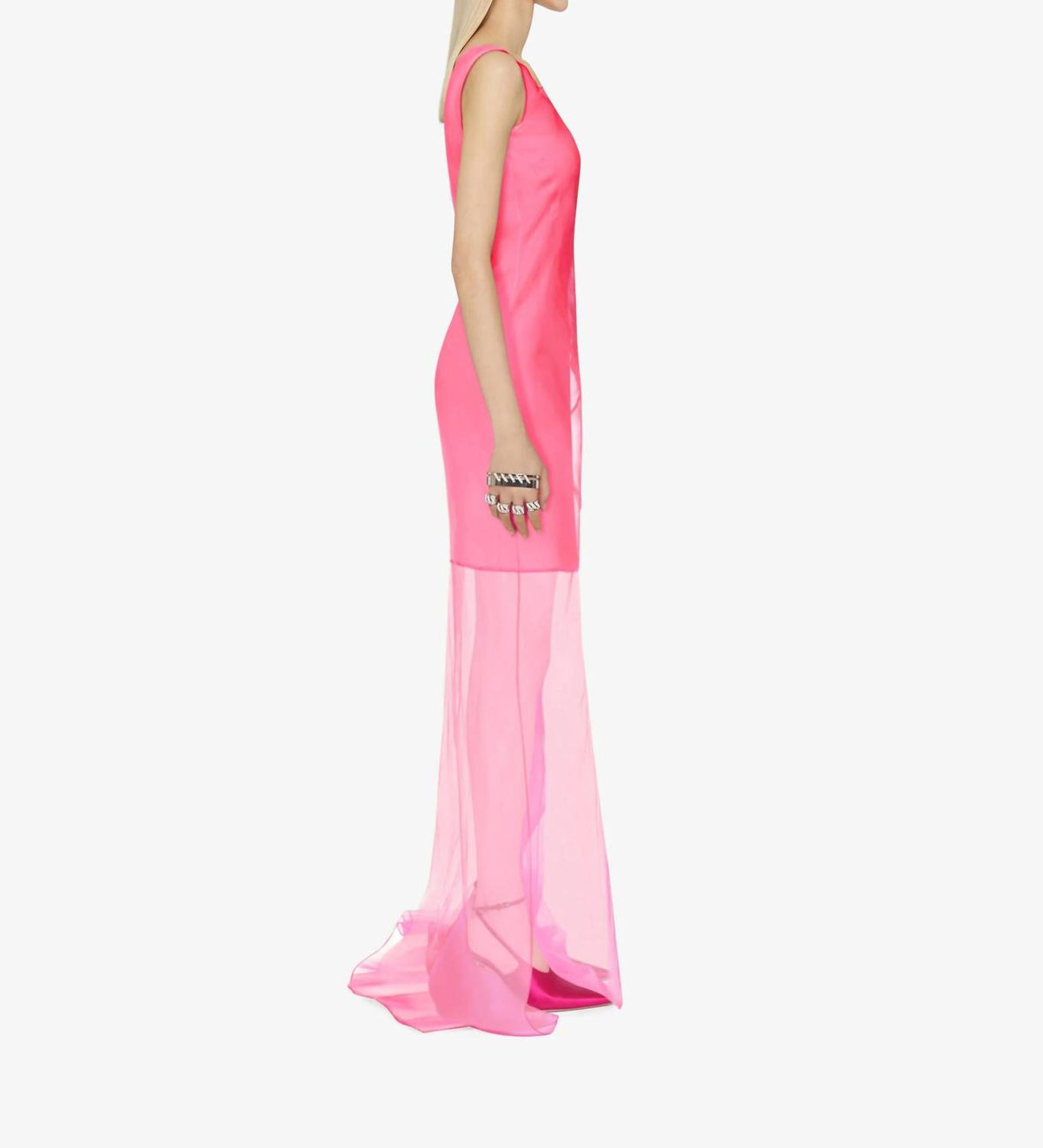 Givenchy - Sheer Silk Maxi Dress