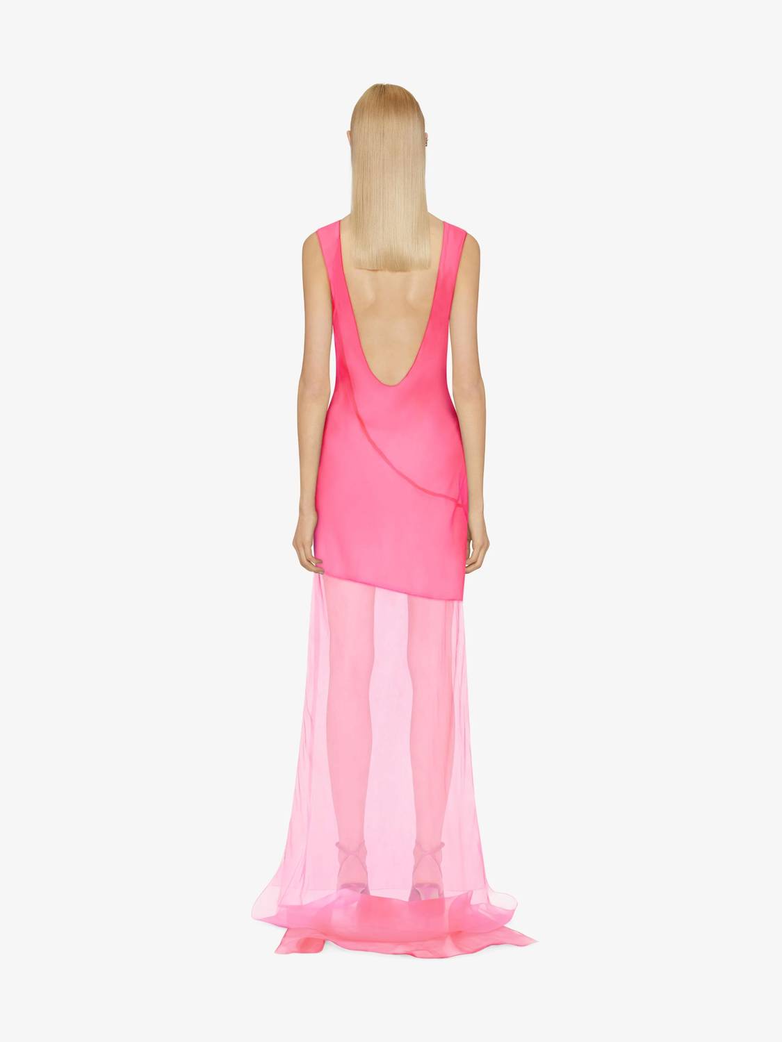 Givenchy - Sheer Silk Maxi Dress