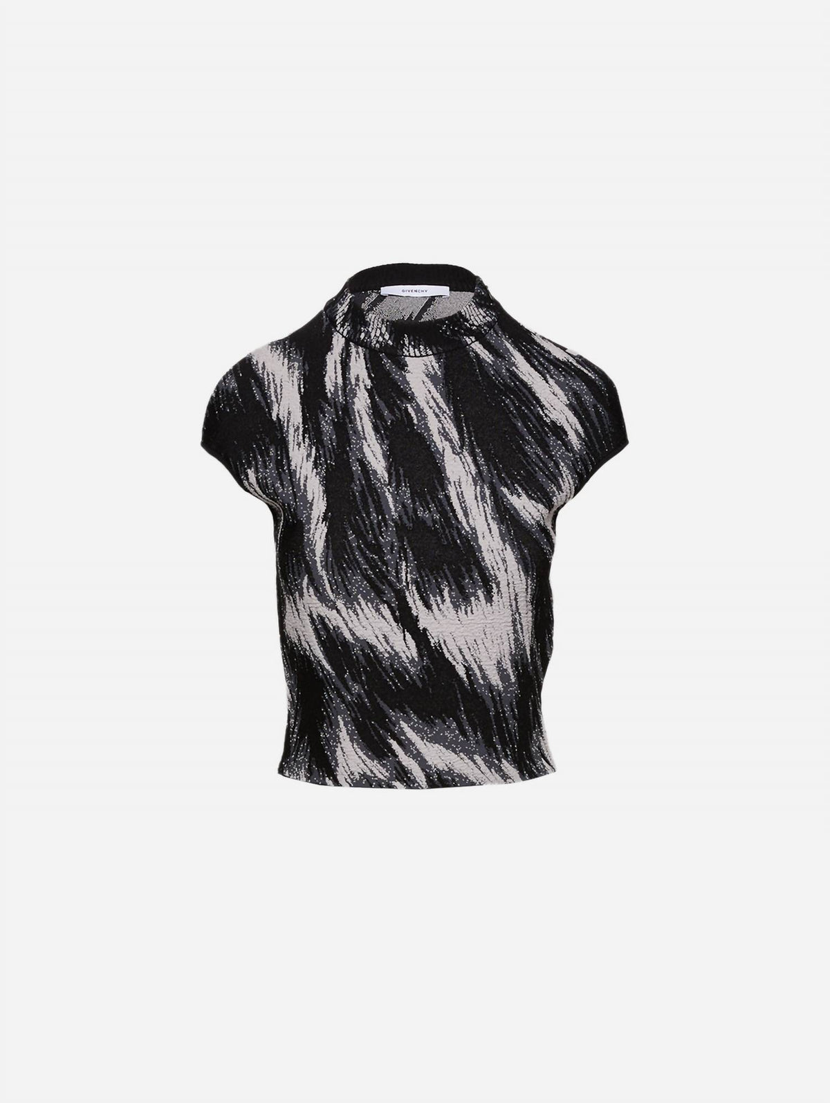 Givenchy - Short Sleeve Crop Top