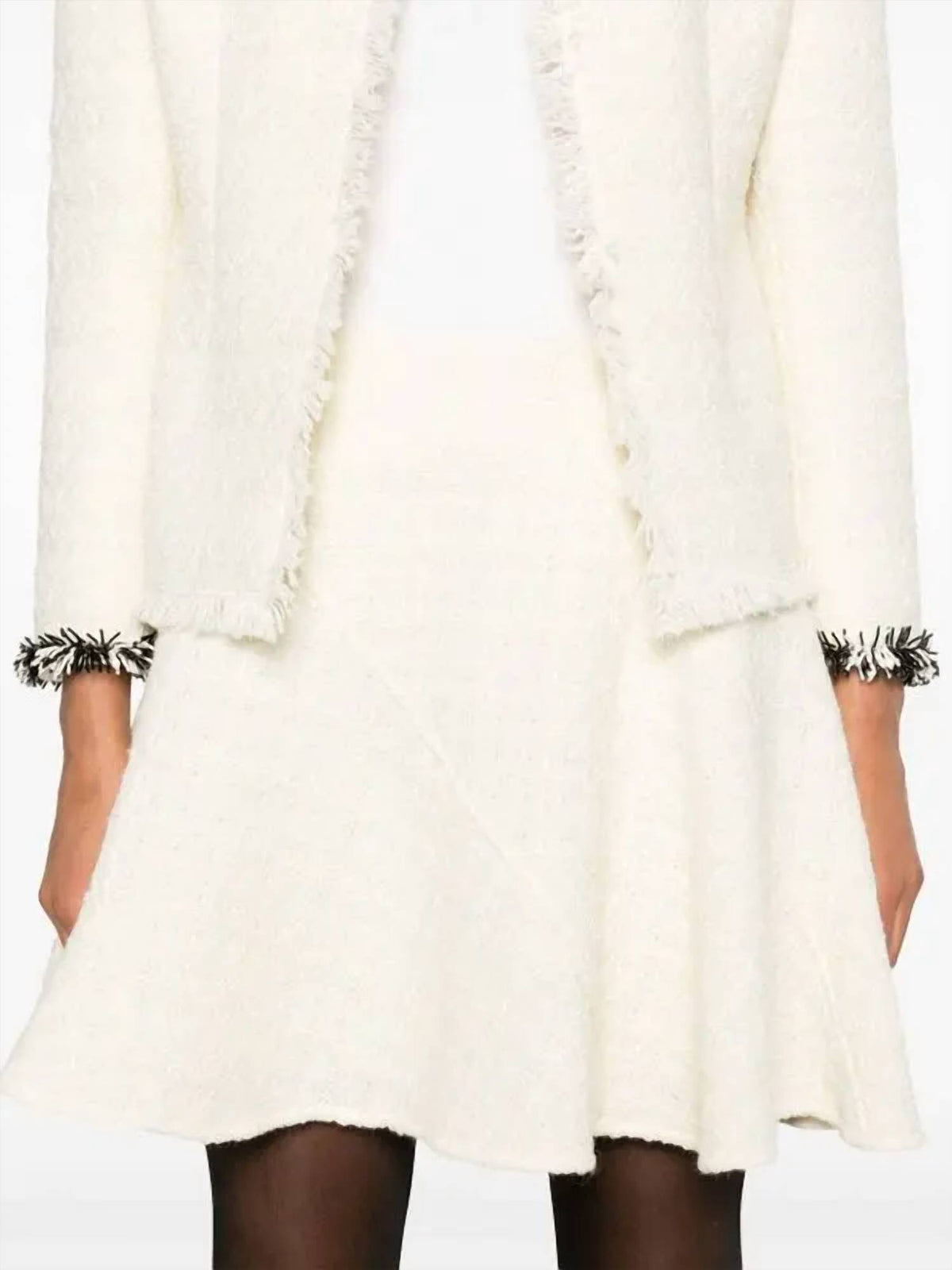 Givenchy - Tweed Wool Mini Skirt