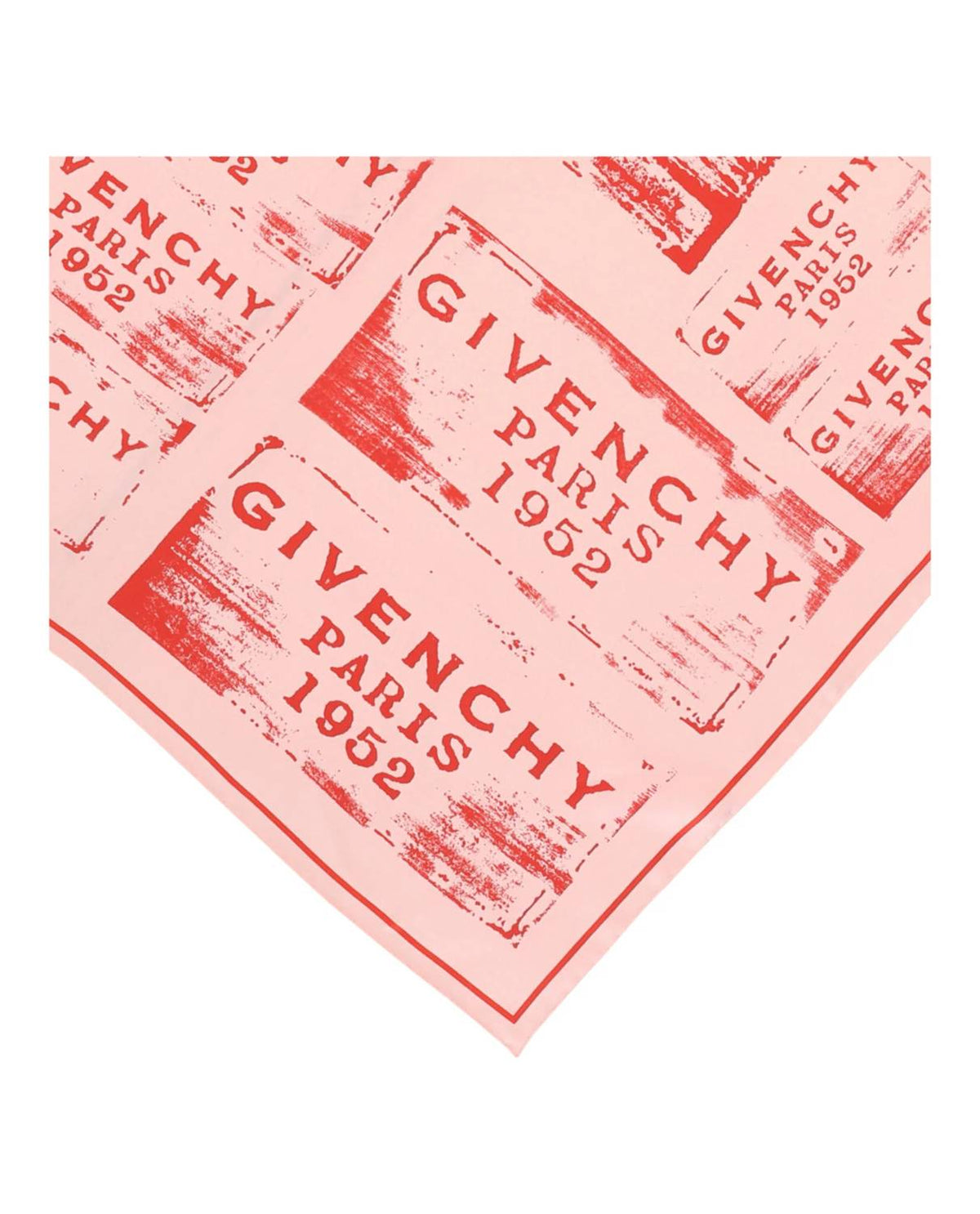 Givenchy - Women's Patchwork Stamp Silk Scarf