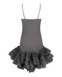 Givenchy - Women's Ruffled Silk Mini Dress