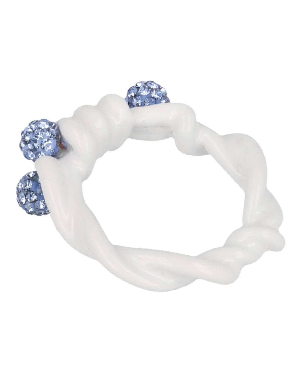 Givenchy - Women's Twisted Crystal Ring