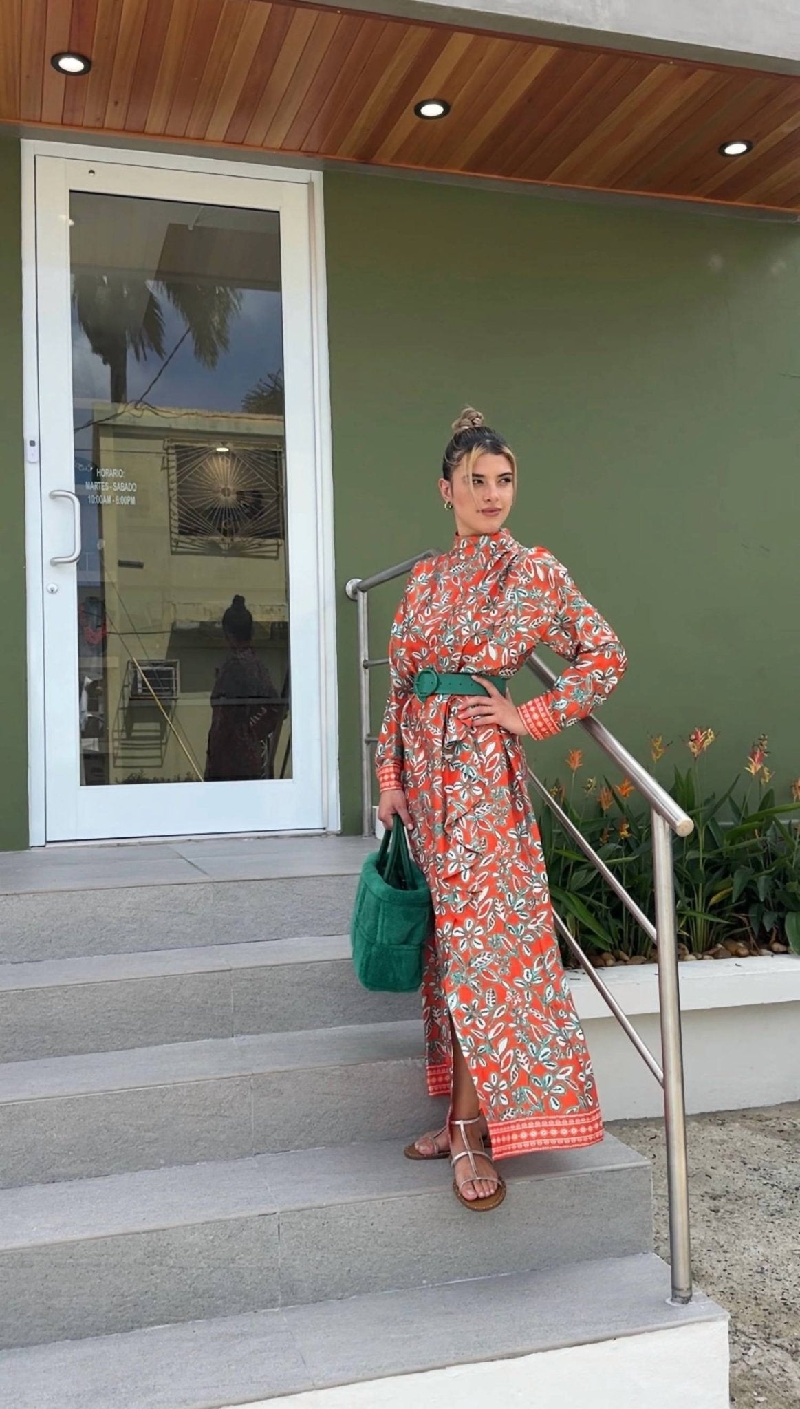 Gizia - Floral Maxi Dress - clothing - dresses - maxi