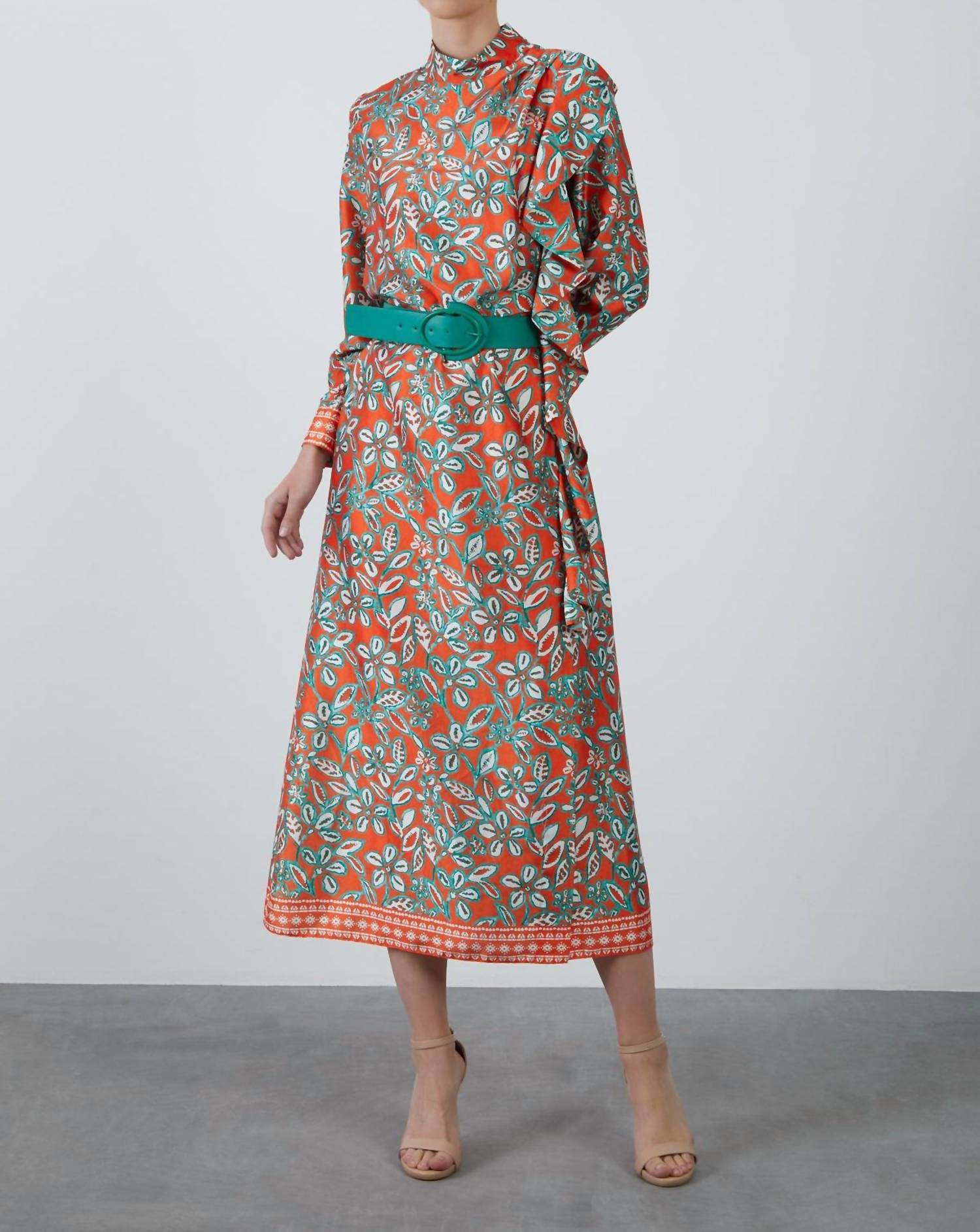 Gizia - Floral Maxi Dress - clothing - dresses - maxi
